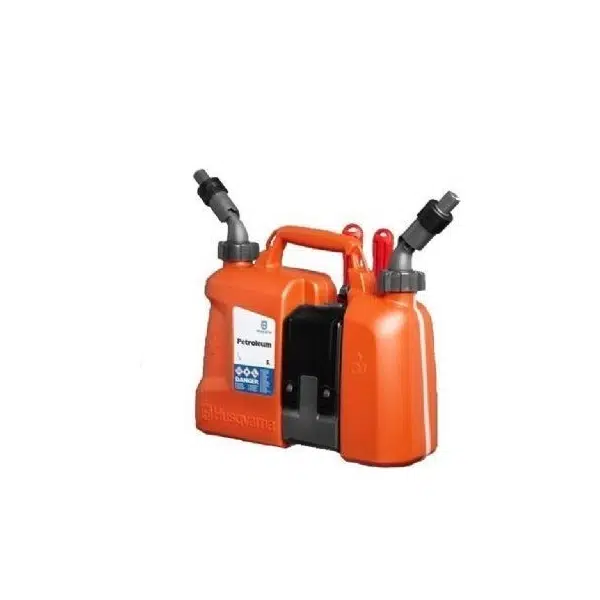 HUSQVARNA BENZIN VE YAG BIDONU (COMBI CAN) 5LT BENZIN/2,5LT YAG