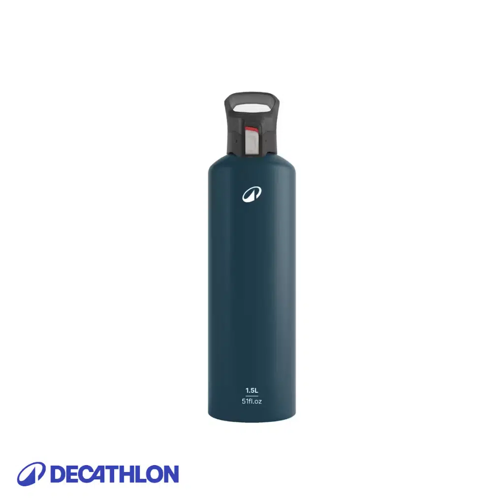 DECATHLON 1,5 L MAVİ ALÜMİNYUM MATARA