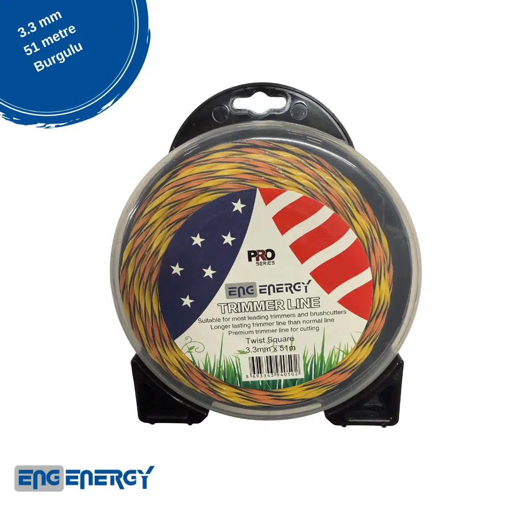 ENERGY PRO BURGULU ÜÇLÜ RENK 3.3mm 51mt. MİSİNA