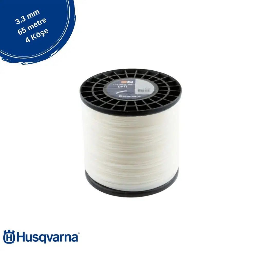 HUSQVARNA MISINA 3,3MM 65MT 4 KÖSE BEYAZ OPTI QUADRA