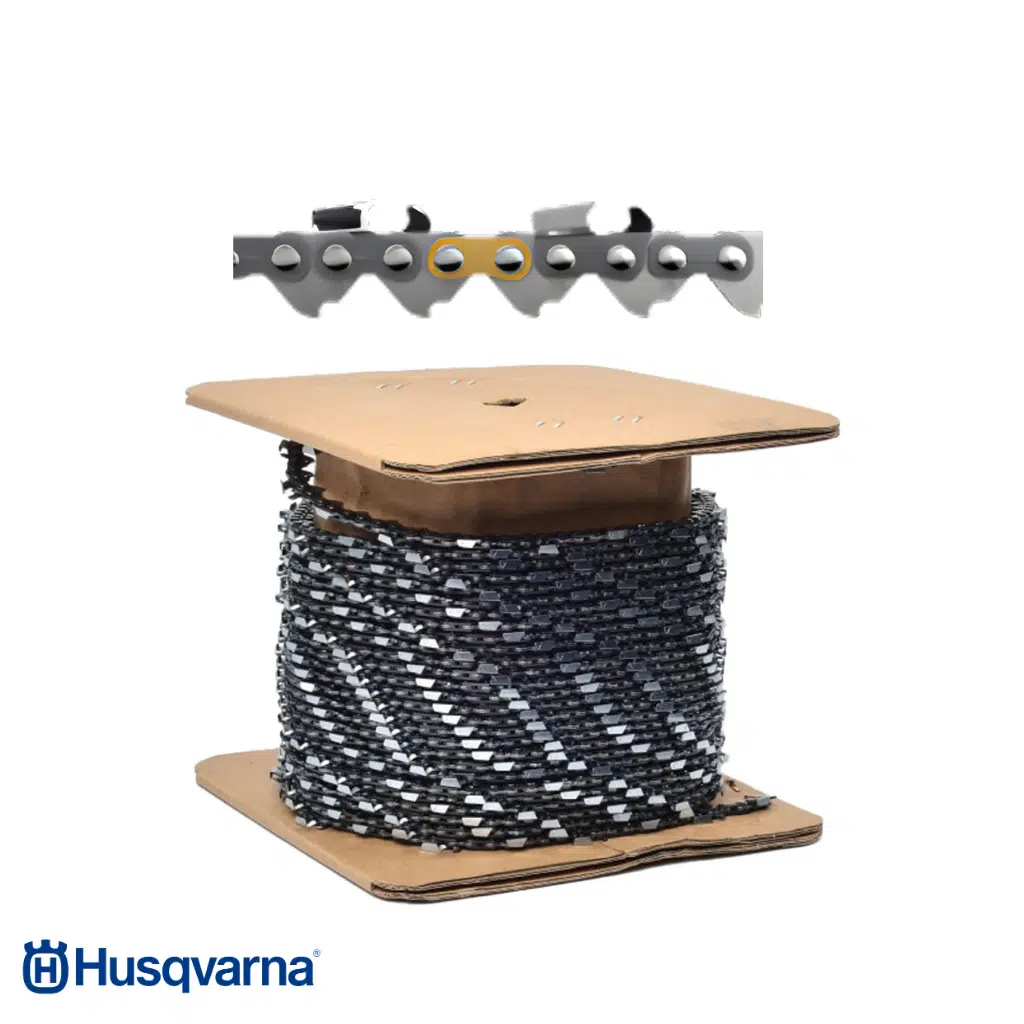 HUSQVARNA MOTORLU TESTERE ZİNCİRİ TOP SARGI X-CUT S93G YARIM KÖSE 3/8” MINI 1.3MM