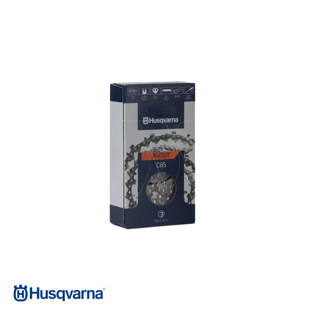 HUSQVARNA ZİNCİR 36 DİŞ X-CUT C85 3/8 58A 1.5mm KÖŞELİ (KUTULU)