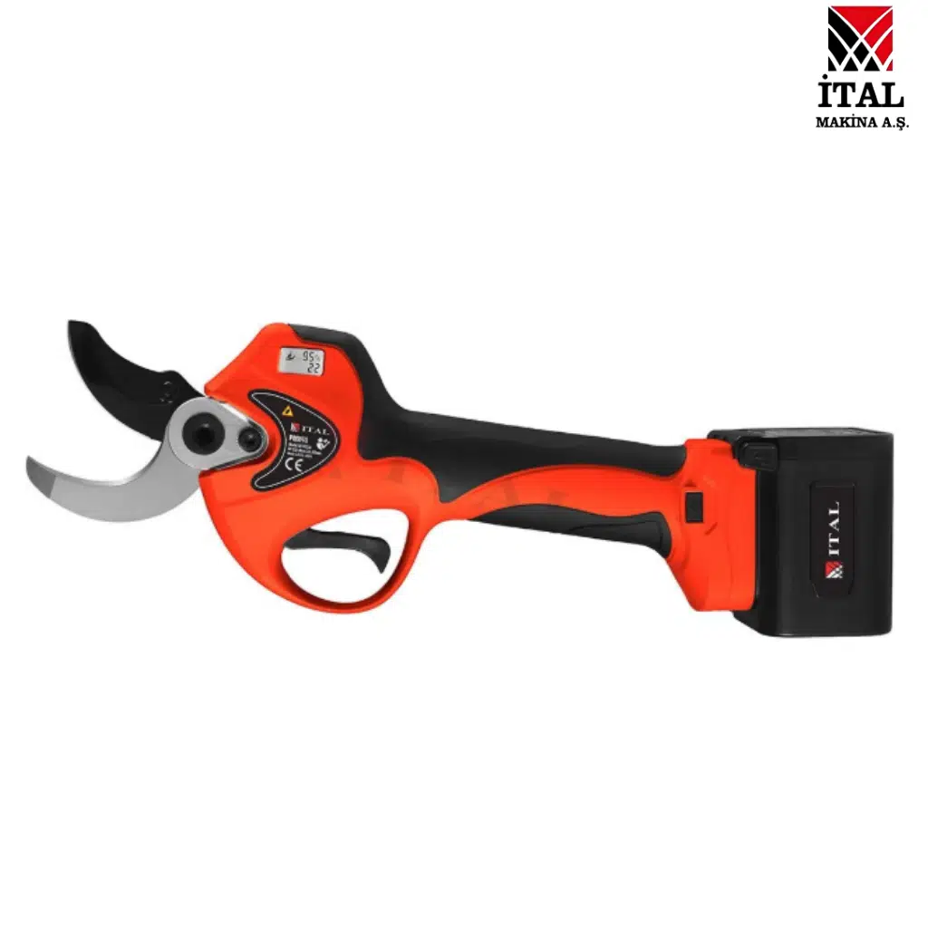 ITAL AKÜLÜ BUDAMA MAKASI 40MM 2X4.0AH DİJİTAL