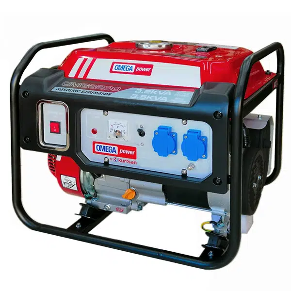 OMEGA OMG 3200 IPLI MONOFAZE 3.5 KVA BENZINLI JENERATÖR