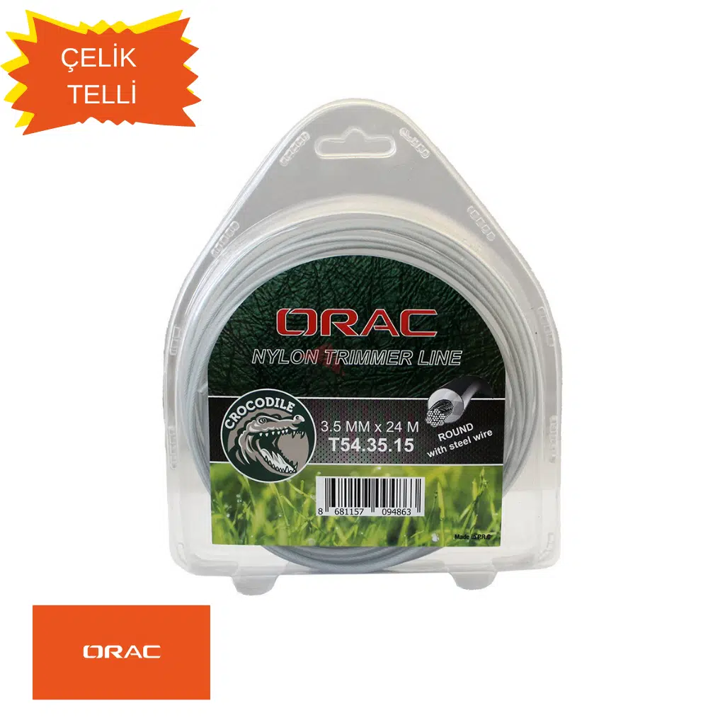 ORAC MİSİNA YUVARLAK 3,5 MM 24M TELLİ CROCODILE