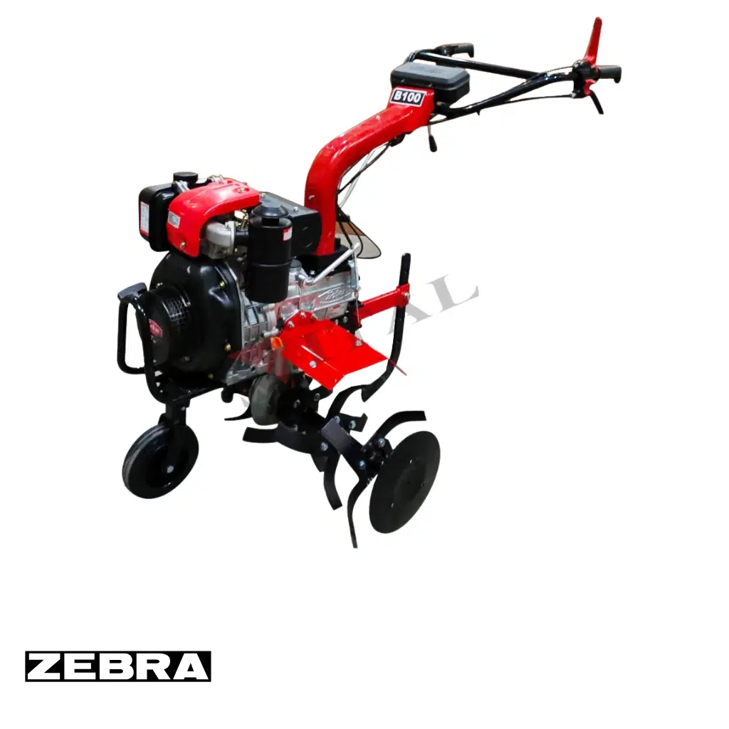 ZEBRA ÇAPA MAKİNASI B100 3+1 DİZEL 7 HP MARŞLI